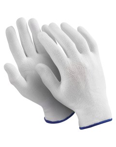 Перчатки для уборки Specialist нейлоновые микрон 10 пар размер 8 m белые Manipula