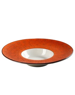 Тарелка для пасты Splash d 27 см 250 мл цвет оранжевый Wilmax