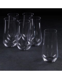 Набор стаканов для воды Alca 480 мл 6 шт Crystalite bohemia
