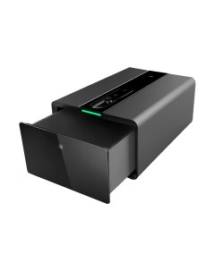 Электронный биометрический мини сейф Identification Private Box Grey PB FV01 Qin