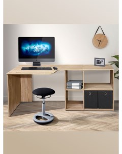 Универсальный компьютерный стол Лидер 7 сонома Nobrand
