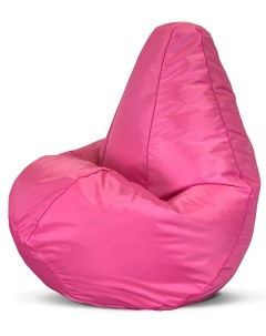 Кресло мешок пуфик груша размер XXL розовый оксфорд Puflove