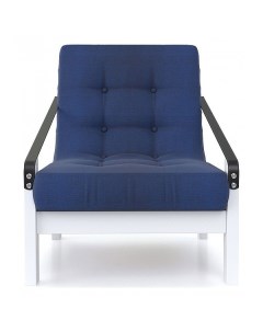 Кресло кровать Локи AND_618 синий белый эмаль Anderson