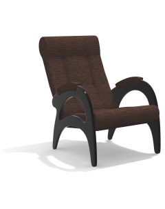 Кресло Соната 1 из велюр коричневый Фабрика мебели квинта