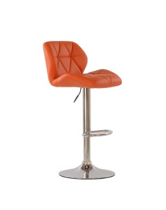 Барный стул N 85 Diamond оранжевая экокожа Barneo