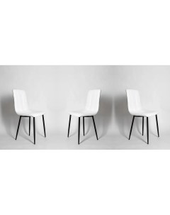 Комплект стульев для кухни из 3 х штук Ла Рум OKC 1225 белый La room