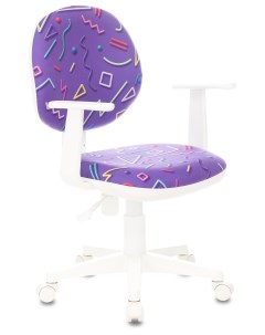 Кресло детское CH W356AXSN на колесиках ткань фиолетовый ch w356axsn stick vi Бюрократ