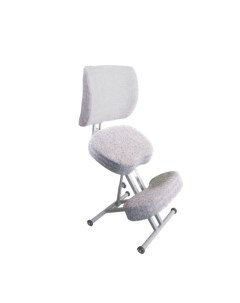 Эргономичный коленный стул Олимп цвет Светло серый Takasima