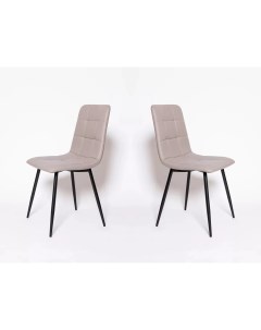 Комплект стульев 2 шт OKC 1225 черный капучино La room