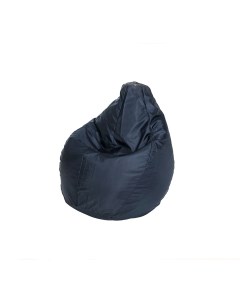 Кресло мешок ГРУША малая 90см пенополистирол водоотталкивающая ткань Чёрный Wowpuff