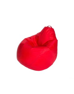 Кресло мешок ГРУША малая 90см пенополистирол водоотталкивающая ткань Красный Wowpuff