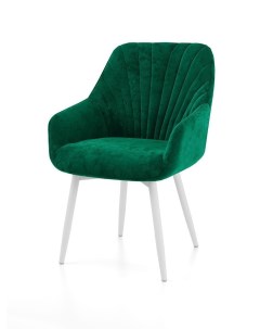 Комфортное кресло Sova Sофи белый зеленый Софи белый зеленый М-трейд