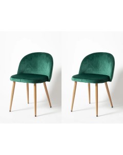 Комплект стульев 2 шт UDC 7003 G062 18 бук зеленый La room