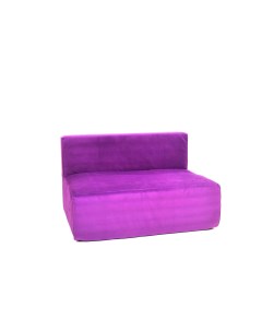 Диван кресло модульный ТЕТРИС 30 поролон велюр Фиолетовый Freeform