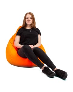Кресло груша MINI OXFORD 48 Оранжевый Kreslo-puff