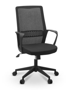 Компьютерное и офисное кресло Space Сетка Ткань черный Юнитекс