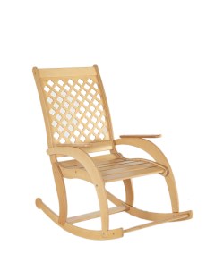 Кресло качалка деревянное Сельма Сандал ажур Playwoods