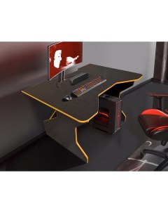 Компьютерный стол СК 12 венге желтая кромка Nobrand