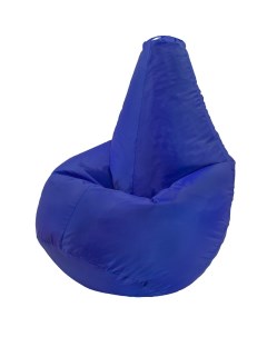 Кресло мешок груша XXXL Темно синий Оксфорд Puffmebel