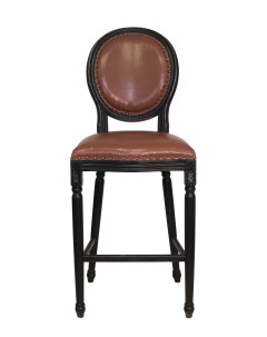Барный стул CF 1808 B черный коричневый Mak-interior