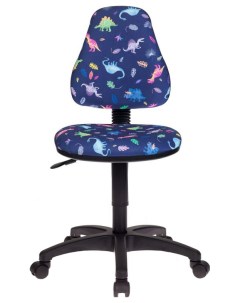 Детское компьютерное кресло KD 4 DINO BL Синий Бюрократ