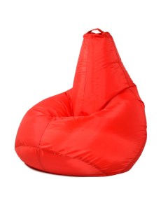 Кресло мешок груша XL Красный Оксфорд Puffmebel