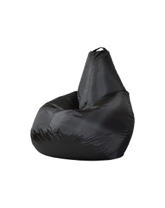 Кресло мешок груша XL Черный Дюспо Puffmebel
