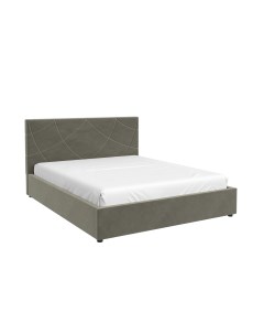 Кровать Такома 160х200 c ПМ вариант 2 Холодный серый Bravo мебель