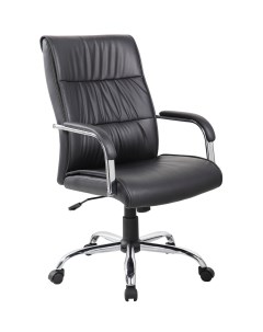 Компьютерное кресло RCH 9249 1 Черная экокожа Riva chair