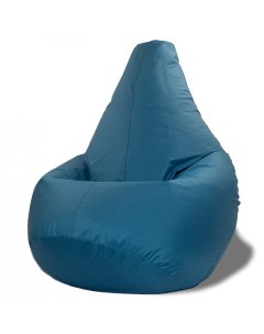 Кресло мешок груша XL Лазурный Дюспо Puffmebel