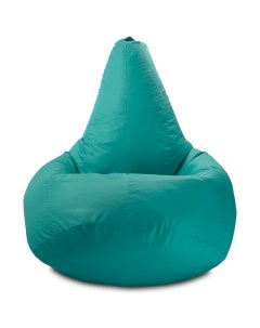 Кресло мешок груша XL Изумрудный Дюспо Puffmebel