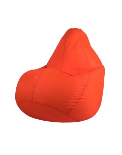 Кресло мешок оксфорд оранжевый xxl 135x90 Папа пуф