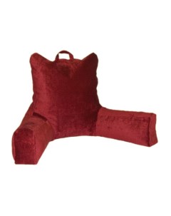 Кресло подушка с подлокотниками Бордовая Несиделки