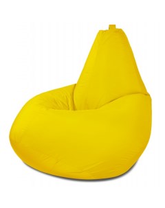 Кресло мешок груша XL Желтый Дюспо Puffmebel