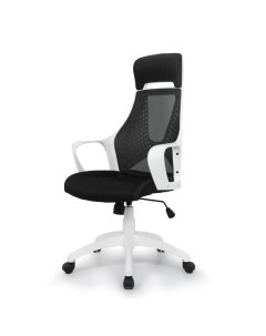 Кресло для руководителя 578 TC черное сетка ткань пластик 1044972 Easy chair