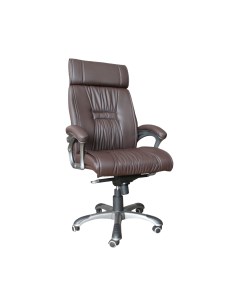 Кресло Q 82 Silver экокожа коричневая Tutkresla