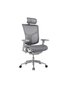 Кресло EXPERT STAR HSTM01 G GY сетка серая каркас серый Falto-profi