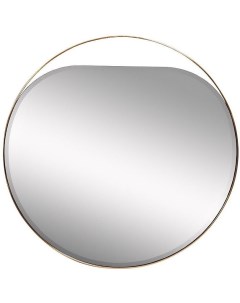 Зеркало круглое в металлической раме золото Размер 84 84 см Garda decor