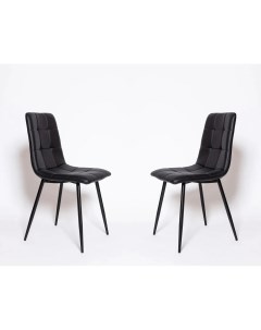 Комплект стульев 2 шт OKC 1225 черный La room