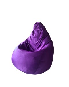 Кресло мешок оксфорд фиолетовый l 100x75 Папа пуф