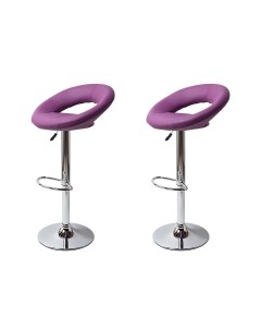 Комплект из двух барных стульев ЦМ BN 1009 1 пурпурный La room