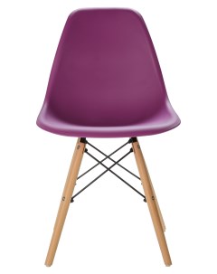 Комплект стульев 4 шт для кухни в стиле EAMES DSW лиловый Leon group