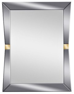 Зеркало прямоугольное с золотыми вставками Размер 79 102 2 см Garda decor