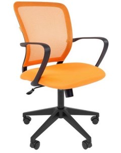 Кресло офисное Бюрократ CH 695N оранжевый Novokom