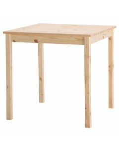 Стол обеденный INGA 75х75см из массива сосны Ikea