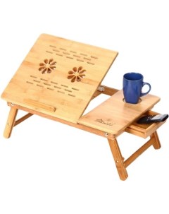 Бамбуковый складной столик для ноутбука 30768 Luxury gift