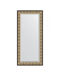 Зеркало в раме 80x170см BY 1311 барокко золото Evoform
