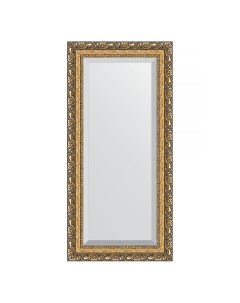 Зеркало в раме 55x115см BY 1250 виньетка бронзовая Evoform