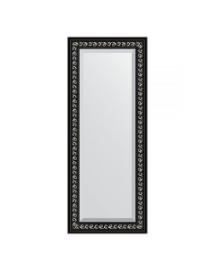 Зеркало в раме 55x135см BY 1155 черный ардеко Evoform