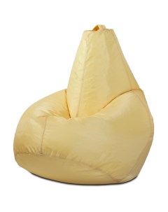 Кресло мешок груша XL Бежевый Оксфорд Puffmebel